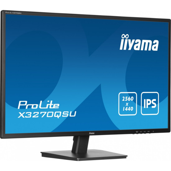 Monitor 32 cale X3270QSU-B1 IPS,WQHD,HDMI,DP,100Hz,250cd,3ms,2x2W,   3xUSB(3.2),FlickerFree,VESA 