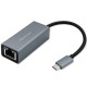 Adapter USB-C na RJ45 Ethernet | 1000Mbps | Aluminiowa obudowa 