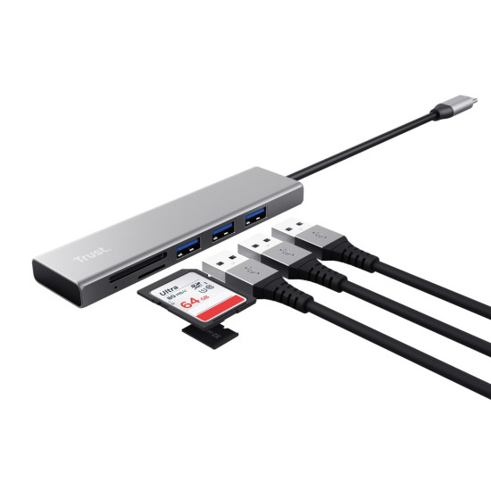HUB Halyx Fast USB-C czytnik kart
