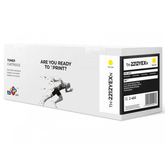 Toner do HP Color LJ Pro M255 W2212X TH-2212YEXN 100% nowy YE