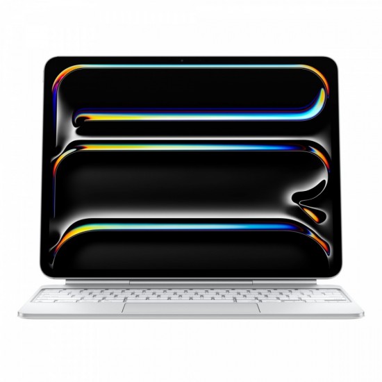 Klawiatura Magic Keyboard do iPada Pro 13 cali (M4) - angielski (USA) - biała Klawiatura Magic Keyboard do iPada Pro 13 cali (M4) - angielski (USA) - biała
