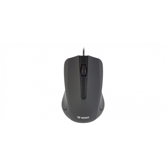 Mysz przewodowa USB, 3 przyciski , gumowana powierzchnia 