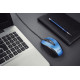 Mysz przewodowa USB , 4 przyciski, optyczna, symetryczna, Błękit 