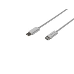 Kabel Lightning (M)->USB-C(M) 1m MFI Prati Biały
