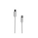 Kabel Lightning (M)->USB-C(M) 2m MFI Prati Biały