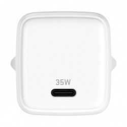 Ładowarka sieciowa USB C 35W 3A Power delivery 3.0 QC 3.0 Biała