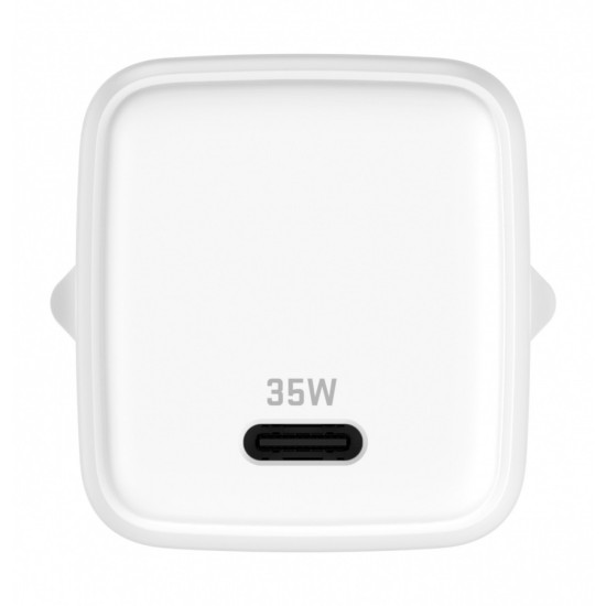 Ładowarka sieciowa USB C 35W 3A Power delivery 3.0 QC 3.0 Biała