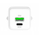 Ładowarka sieciowa USB C/A 20W/18W 3A Power delivery 3.0 QC3.0 