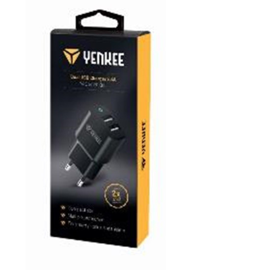 Ładowarka sieciowa 2 x USB A 12W 2.4A 