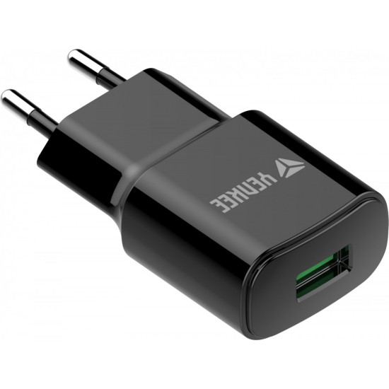 Ładowarka sieciowa USB C 18W 3A Quick Charge 3.0 