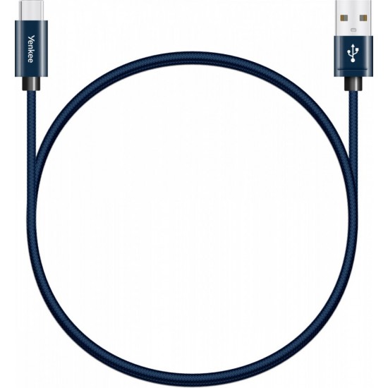 Kabel USB A 2.0 / USB C transfer danych 480Mb/s /3A 