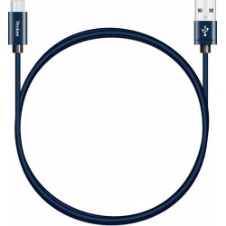 Kabel USB A 2.0 / USB C transfer danych 480Mb/s /3A 