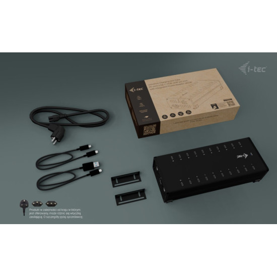 i-tec USB-C/USB-A Metal Charging + data HUB 15W per port 20x USB-C