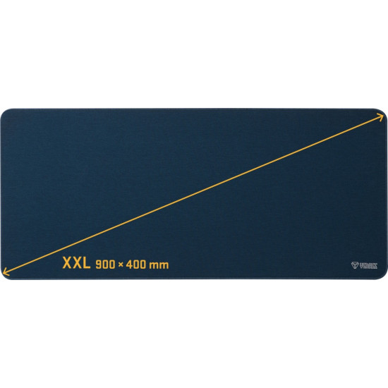 Podkładka pod klawiaturę i mysz XXL Niebieska