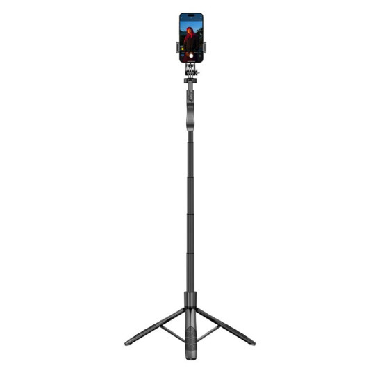 Aluminiowy selfie stick Bluetooth tripod