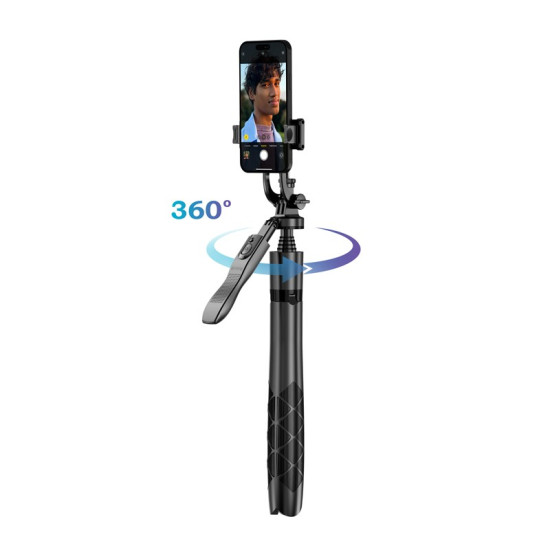 Aluminiowy selfie stick Bluetooth tripod