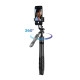 Aluminiowy selfie stick Bluetooth tripod
