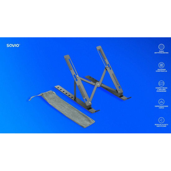 Przenośna podstawka pod laptop/tablet PB-01