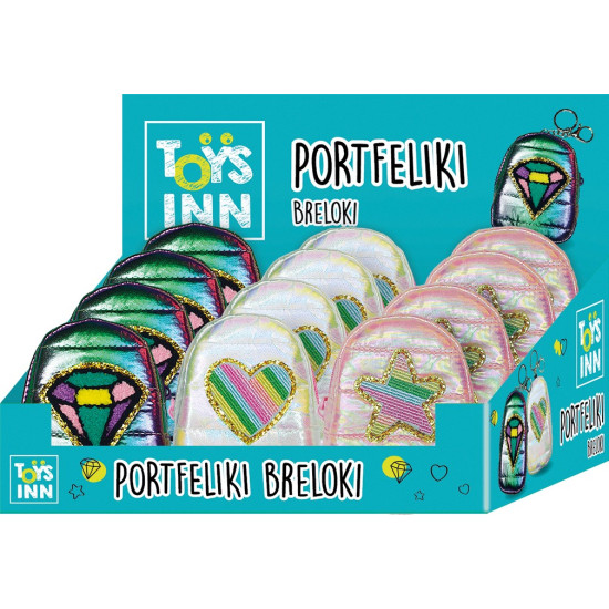 Portfelik Puffy display 12 sztuk