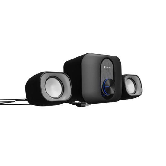 Głośniki PUG 11W RMS 2.1 Czarne 