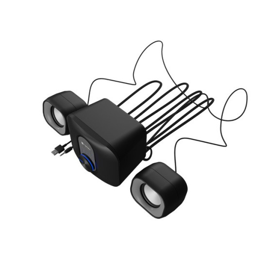 Głośniki PUG 11W RMS 2.1 Czarne 