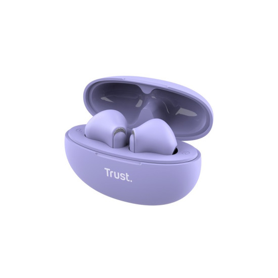 Słuchawki earbuds Yavi Bluetooth ENC fioletowe
