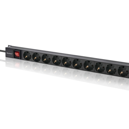 Listwa zasilająca PDU do RACK | 16A | 16xSCHUKO | Pionowa | 1.8m 
