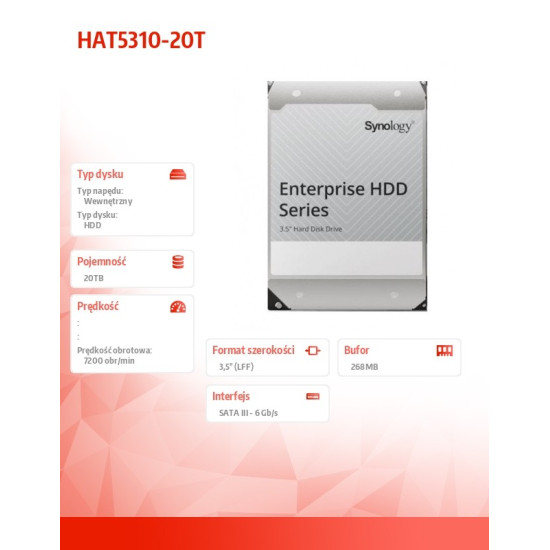 Dysk HDD SATA 3,5