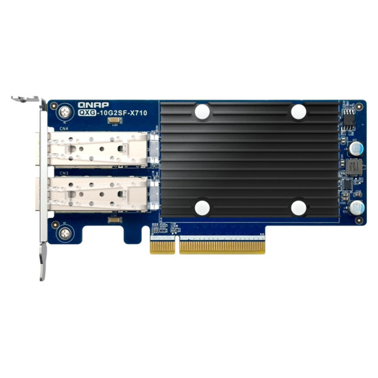 Dwuportowa sieciowa karta rozszerzeń QXG-10G2SF-X710 10GbE d-p SFP+ network expand card 