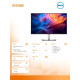 Monitor 27 cali P2725HE IPS LED Full HD(1920x1080)/16:9/HDMI/DP/USB-C/USB/RJ45/3Y