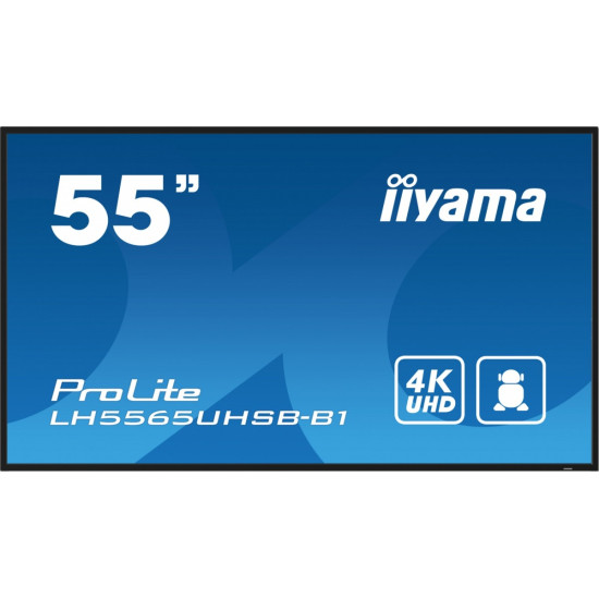 Monitor 55 cali LH5565UHSB-B1, 24/7, IPS, ANDROID 11, 4K, 800cd 