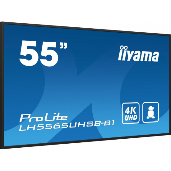 Monitor 55 cali LH5565UHSB-B1, 24/7, IPS, ANDROID 11, 4K, 800cd 