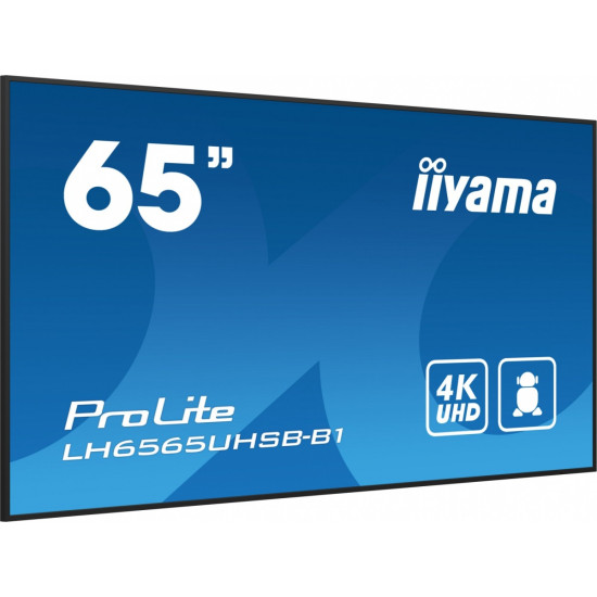 Monitor 65 cali LH6565UHSB-B1, 24/7, IPS, ANDROID11, 4K, 800cd 