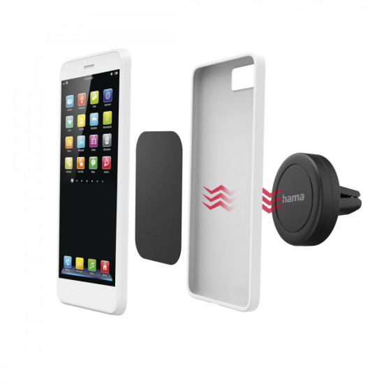Uniwersalny uchwyt na kratkę Czarny 