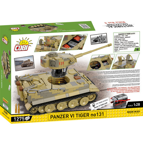 Klocki Panzer VI Tiger no131 
