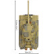 Klocki Panzer VI Tiger no131 