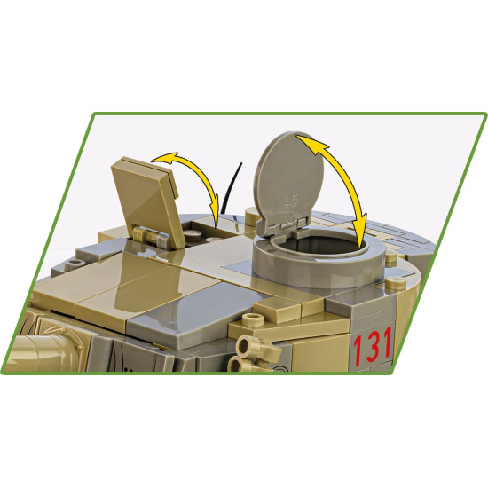 Klocki Panzer VI Tiger no131 