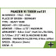Klocki Panzer VI Tiger no131 