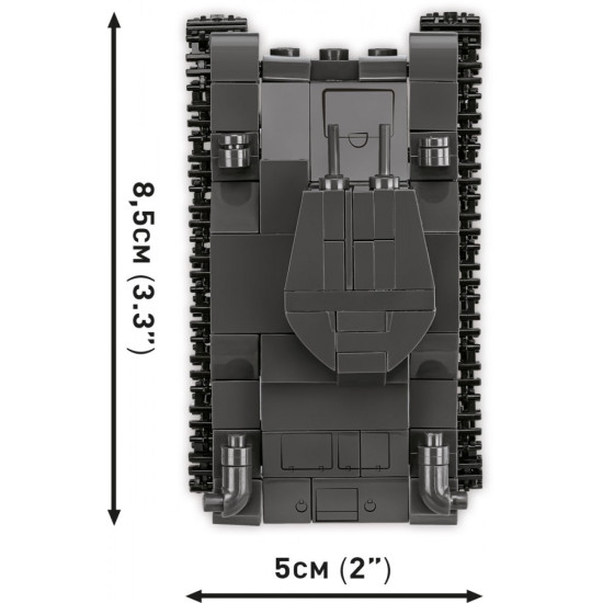 Klocki Renault R35 - Valentine IX - Panzer I