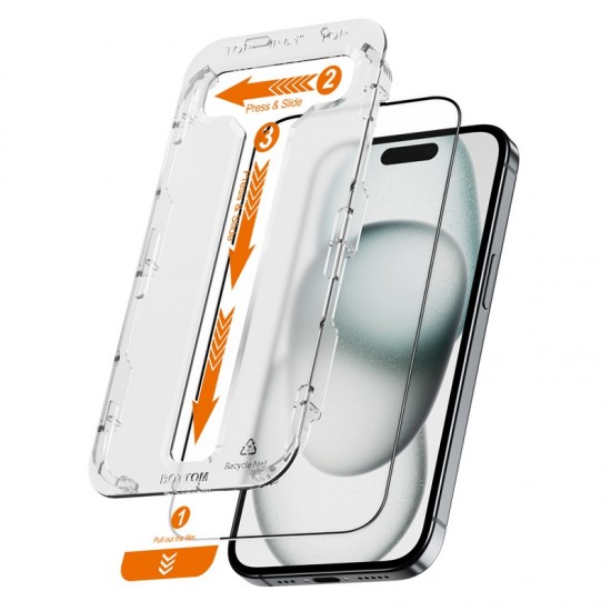 Szkło hartowane EasyShield 2-Pack -  iPhone 15 (2 sztuki)