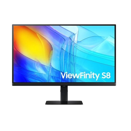 Monitor 27 cali ViewFinity S80UD IPS 3840x2160 UHD 16:9 1xHDMI 1xDP 1xUSB-C 90W 3xUSB 3.0 LAN KVM 5ms PinP/PbyP 60Hz HAS+PIV płaski 3YOn-Site