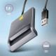 Czytnik kart identyfikacyjnych CRE-SM3T USB, kabel 1,3m