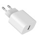 Ładowarka USB-A 2.4A biała 