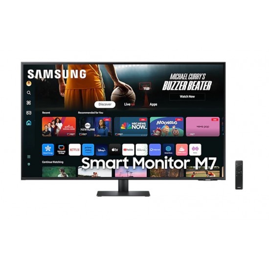 Monitor 43 cale SMART M70D VA 3840x2160 UHD 16:9 2xHDMI 3xUSB 2.0 1xUSB-C (65W) 4ms 60Hz WiFi/BT głośniki płaski 2Yd2d