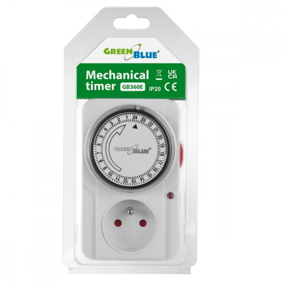 Włącznik czasowy timer mechaniczny GB360 E 