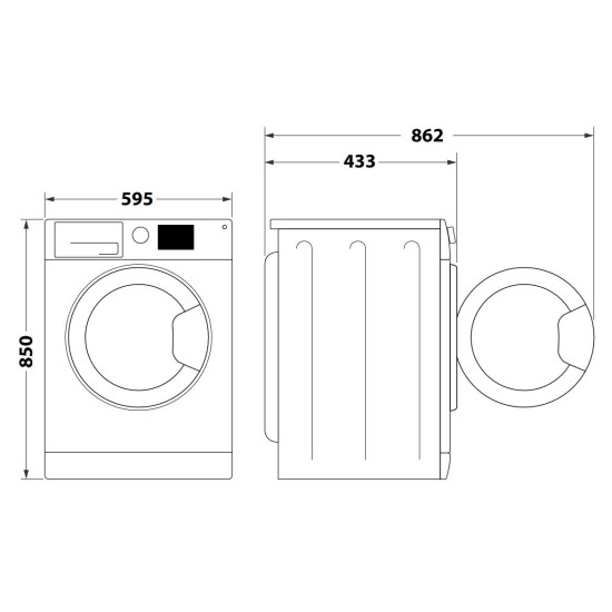 Pralka MTWSA61294WPL 