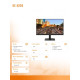 Monitor 22 cale SC-2203 24/7 LED VA FHD HDMI VGA BNC