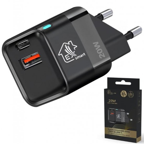 Ładowarka Smart Life Fast Charger 20W  USB-C4 