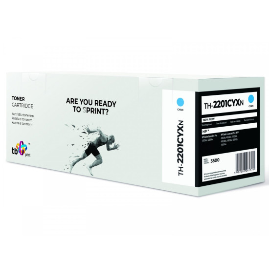 Toner do HP Color LaserJet Pro 4202 W2201X TH-2201CYXN 100% nowy cyan