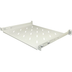 Półka stała 19 cali 1U głębokość 350mm Szary